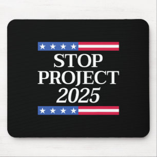 Project 2025 Anti Trump VS vlag politieke vrouwen Muismat