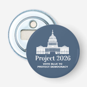 Project 2026 Stem voor Democratie Button Flesopener