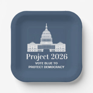 Project 2026 Stem voor Democratie Papieren Bordje