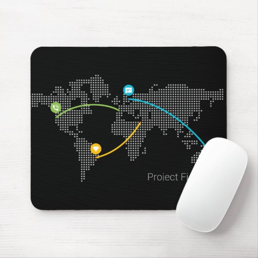 Project Fi Mousepad Muismat (Met muis)