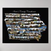 Project Iowa Courthouses Poster (Voorkant)