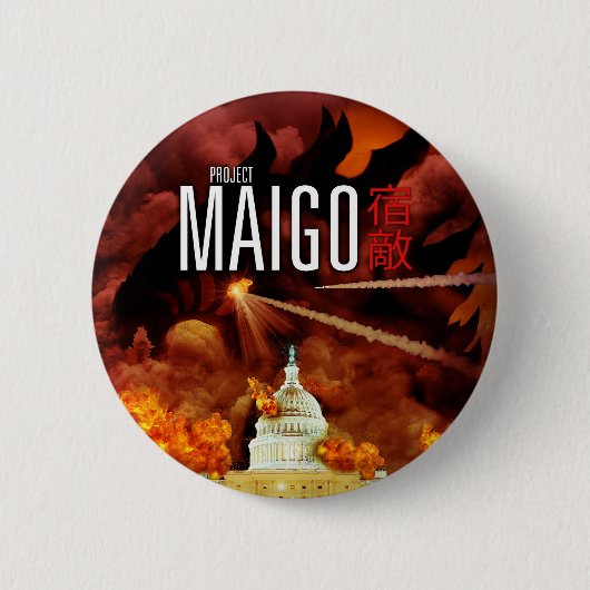 Project Maigo - De Button! Ronde Button 5,7 Cm (Voorkant)