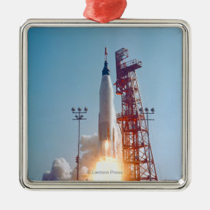 Project Mercury MA-9 Start, Faith 7 Metalen Ornament