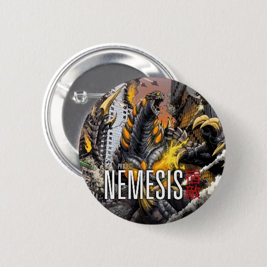 Project Nemesis - Matt Frank - Button (Voorkant /achterkant)