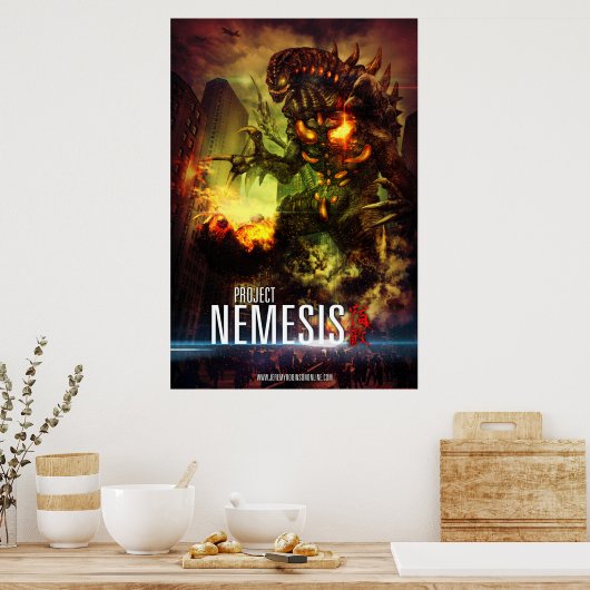 Project Nemesis Poster van Cheung Chung Tat (Keuken)