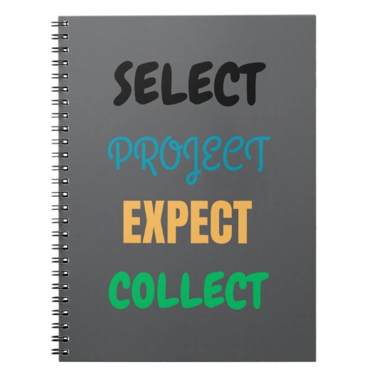 Project Select Attendez-vous à collecter le Carnet (Devant)