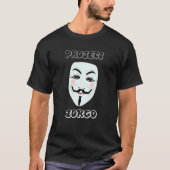 Project Zorgo Anonymous Mask Hacker T-shirt (Voorkant)