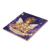#ProjectCraftFairy NightMode Ceramic Coaster Tegeltje (Zijkant)