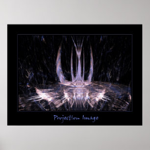 Projectie-Afbeelding Poster