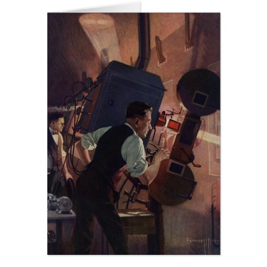 Projectioniste de cinéma, Vintage Business (Devant)