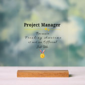 Projectmanager Acryl Bord (Neutraal)