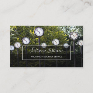 Projectmanager en managers visitekaartje