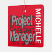 Projectmanager EXtraordinaire CUSTOM Keramisch Ornament (Links)