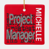Projectmanager EXtraordinaire CUSTOM Keramisch Ornament (Achterkant)