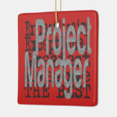 Projectmanager Extraordinaire Keramisch Ornament (Links)