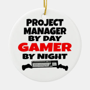 Projectmanager Gamer Keramisch Ornament