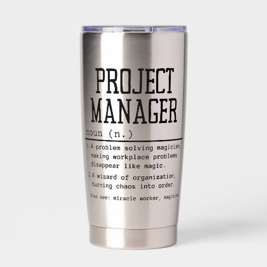 Projectmanager Geïsoleerde Drinkbeker (Voorkant)