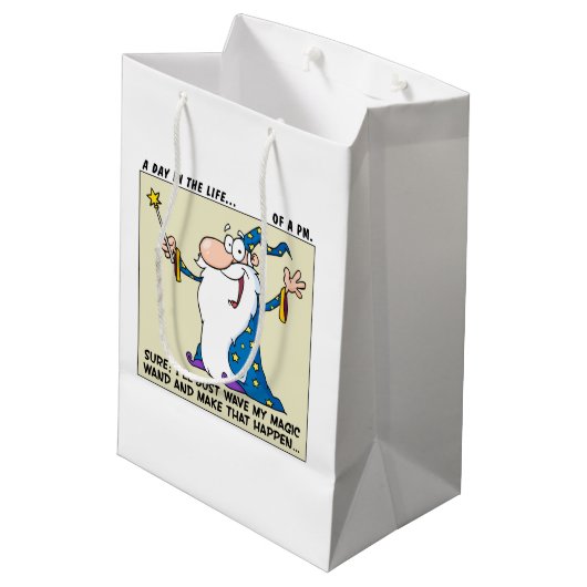 Projectmanager Magische Machten Medium Cadeauzakje (Achterkant Gekanteld)