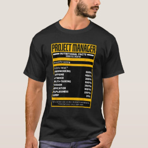 Projectmanager Voeding Lean Kanban Project Mana T-shirt