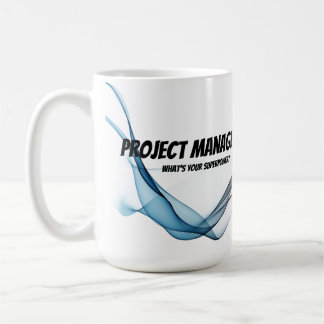 Projectmanager Wat is uw superkrachtige waterverf Koffiemok