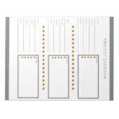 Projectoverzicht Notitieblok (Voorkant)