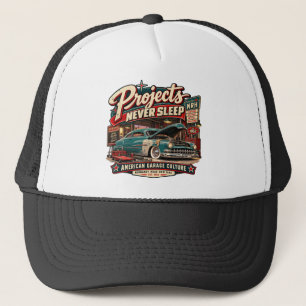 Projects Never Sleep – Amerikaanse Garage Cultuur Trucker Pet