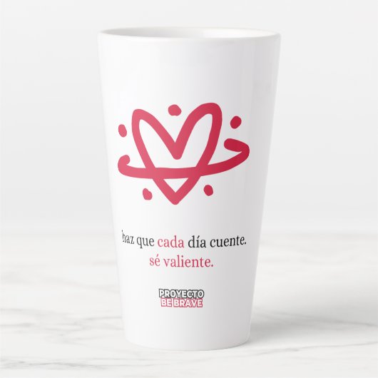Projet Be Brave Latte Mug (Devant)