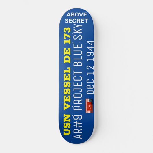 PROJET BLUE SKY Skateboard (Recto)