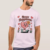 projet de bonheur design t-shirt (Devant)