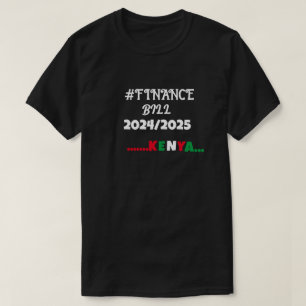 Projet de loi de finances 2024/2025 T-shirt Kenya