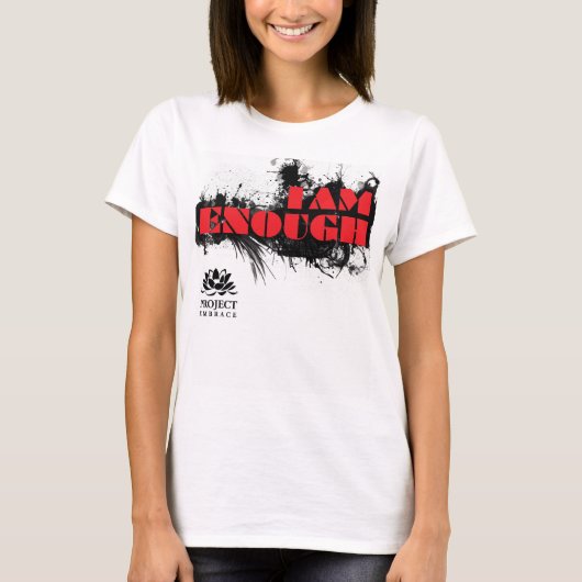 Projet Embrace T-shirt Slogan (Devant)