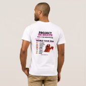 Projet Sois Brave Davey T-Shirt (Dos entier)