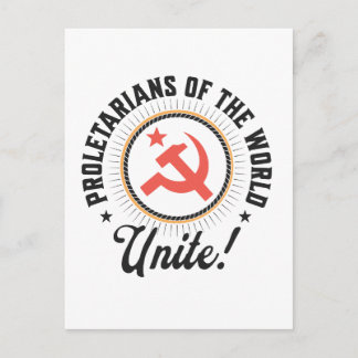 Proletarians of the World Unite! Briefkaart
