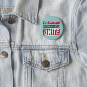 Proletariërs van de wereld UNITE Ronde Button 5,7 Cm (In situ)