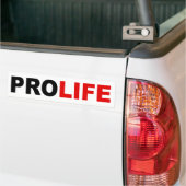 "PROLIFE" BUMPERSTICKER (Op Truck)