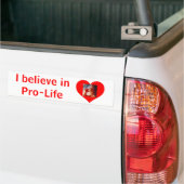 ProLife Bumpersticker (Op Truck)