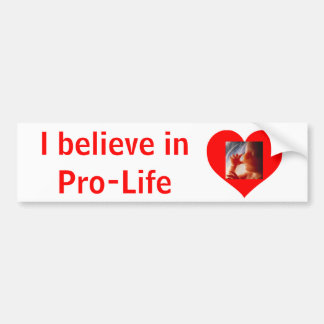 ProLife Bumpersticker