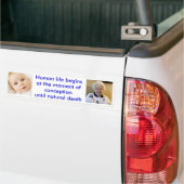 ProLife Bumpersticker (Op Truck)