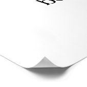 ProLife-definitiewand Poster (Hoek)