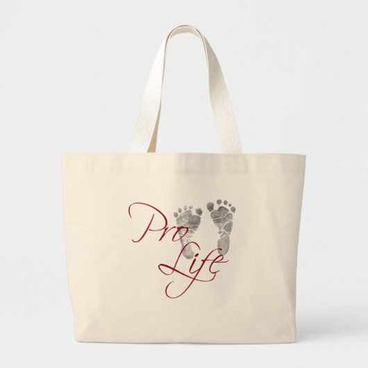ProLife Grote Tote Bag (Voorkant)