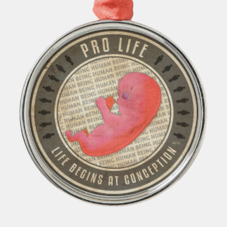 ProLife Metalen Ornament