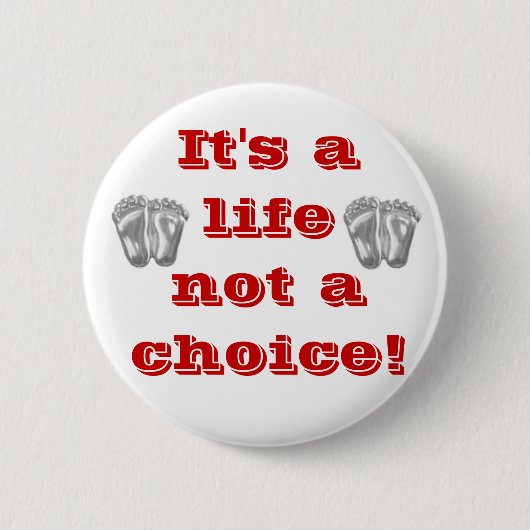 ProLife-pop Ronde Button 5,7 Cm (Voorkant)