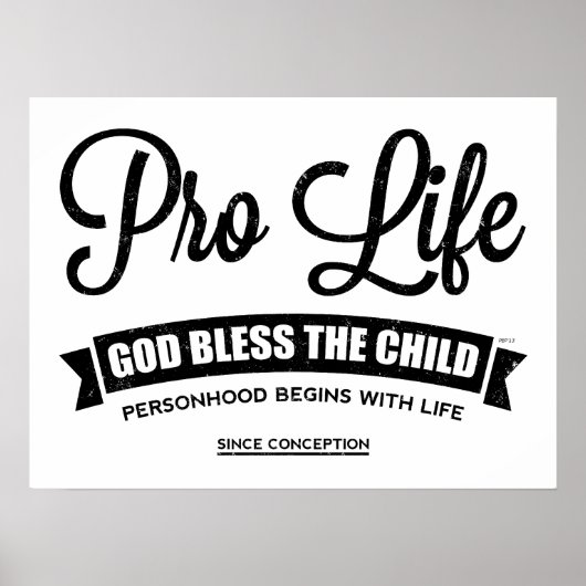 ProLife Poster (Voorkant)