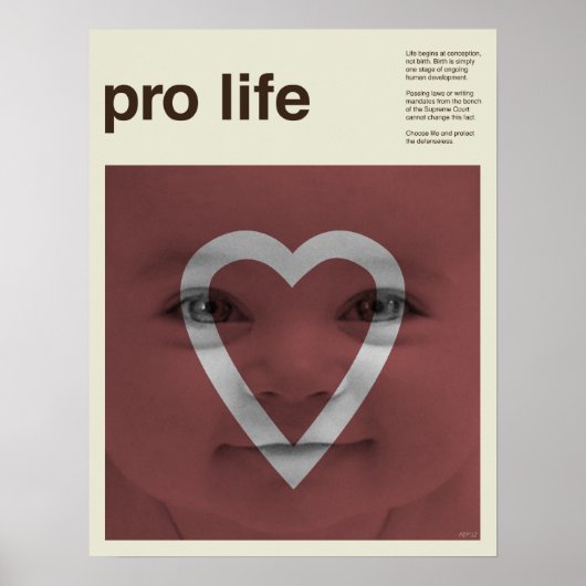 ProLife Poster (Voorkant)