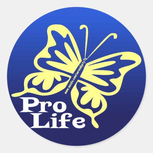 ProLife Ronde Sticker (Voorkant)