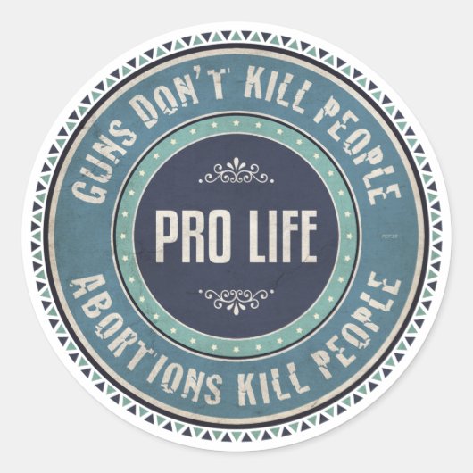 ProLife Ronde Sticker (Voorkant)