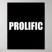 Prolific Insrational For Entrepreneurs  Poster (Voorkant)