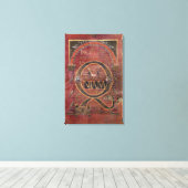 Prolog of the Gospel of St. Luke Canvas Afdruk (Insitu (Houten vloer))