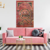 Prolog of the Gospel of St. Luke Canvas Afdruk (Insitu (Woonkamer))