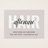 Prolongation simple moderne des cheveux Carte de s (Devant)